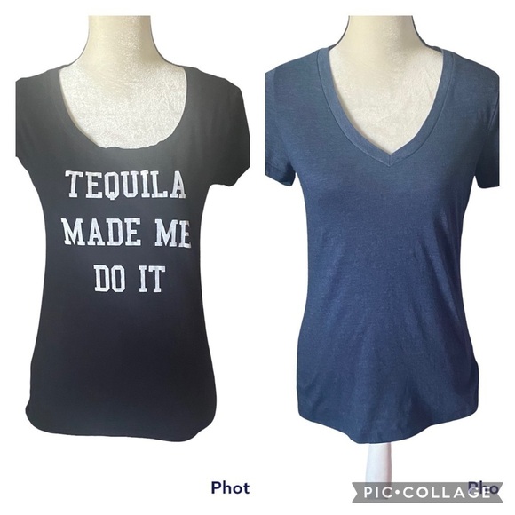BUNDLE OF TWO TOPS-EXPRESS & MOSSIMO - Picture 1 of 8